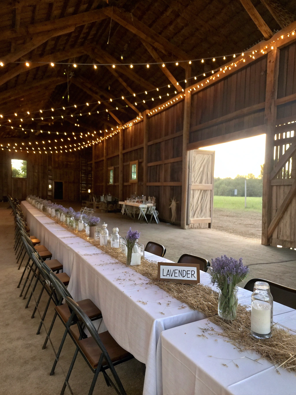 Restored timber and dark steel barn dwelling with exposed beams and leather accents